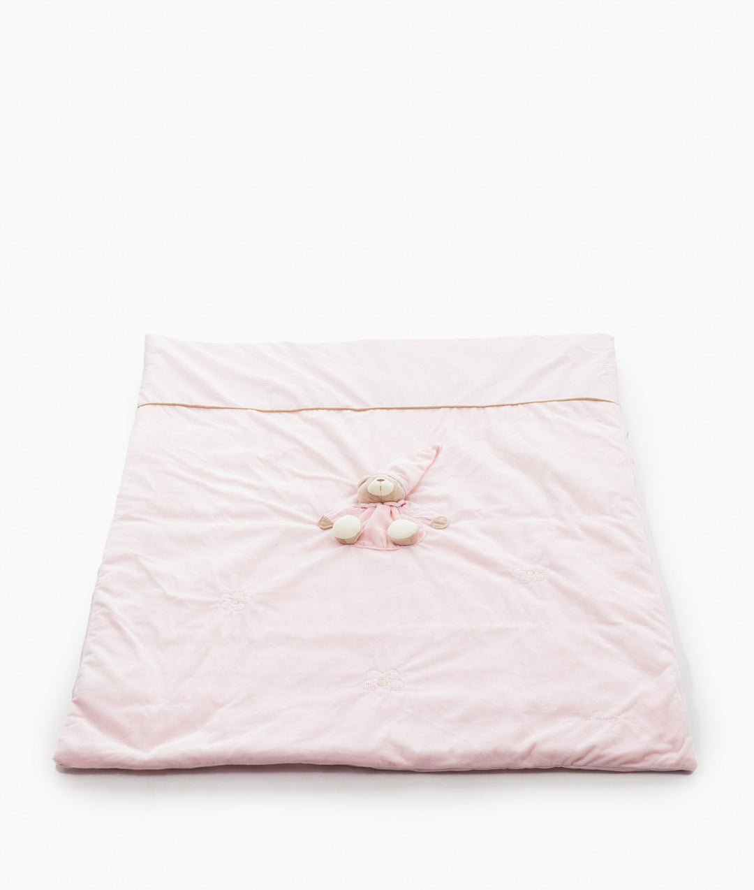 3D Bear Quilt & Cover - Pink