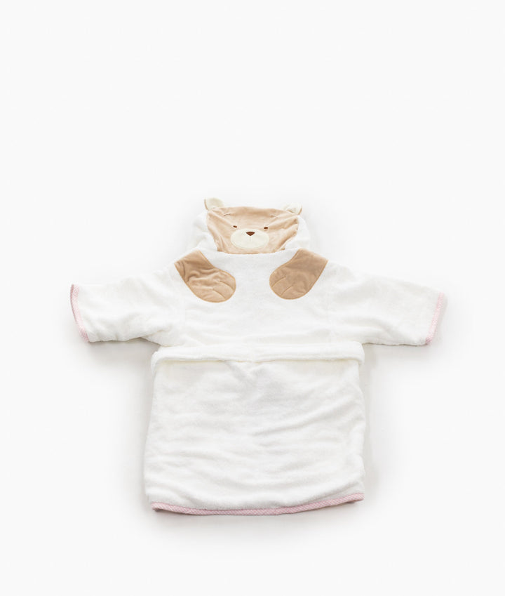 Baby Bath Robe - Pink