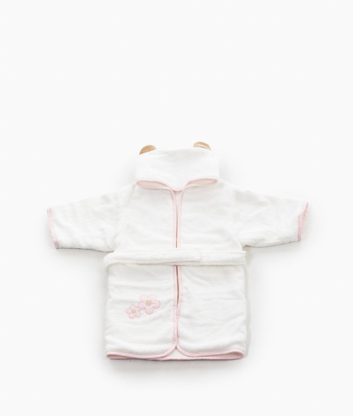 Baby Bath Robe - Pink