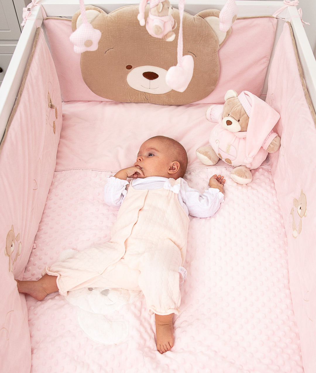 Baby Bear Bedding Set - Pink