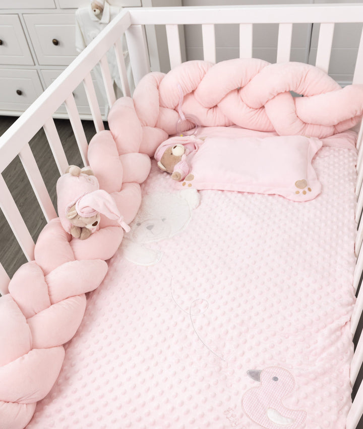 Baby Bear Bedding Set - Pink