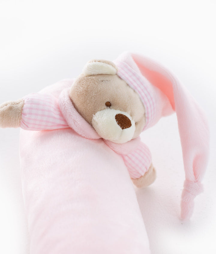 Baby Bear Bolster - Pink