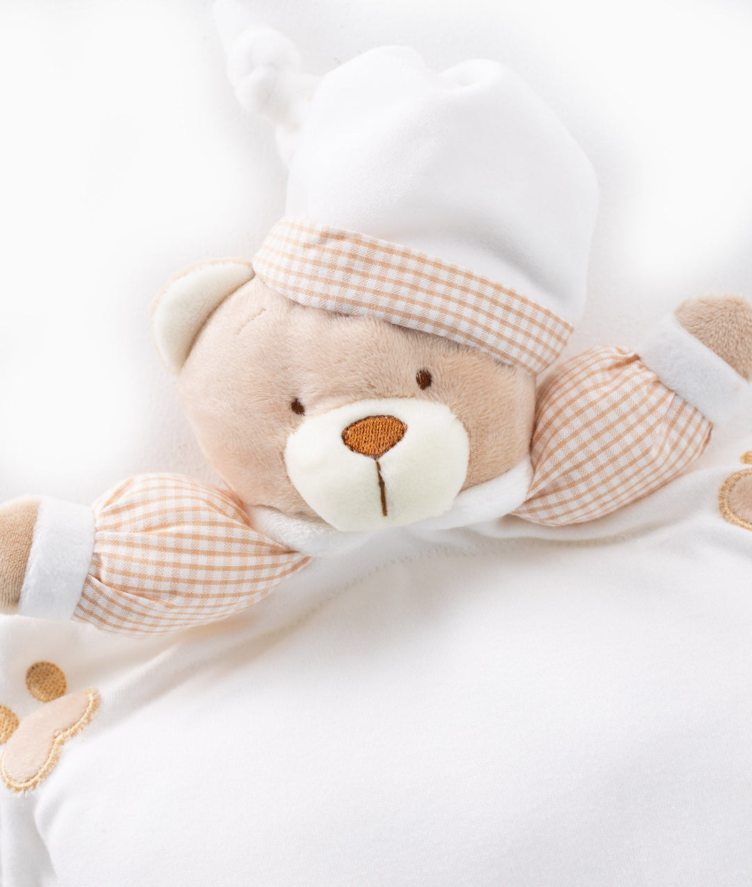 Baby Bear Pillow - Beige