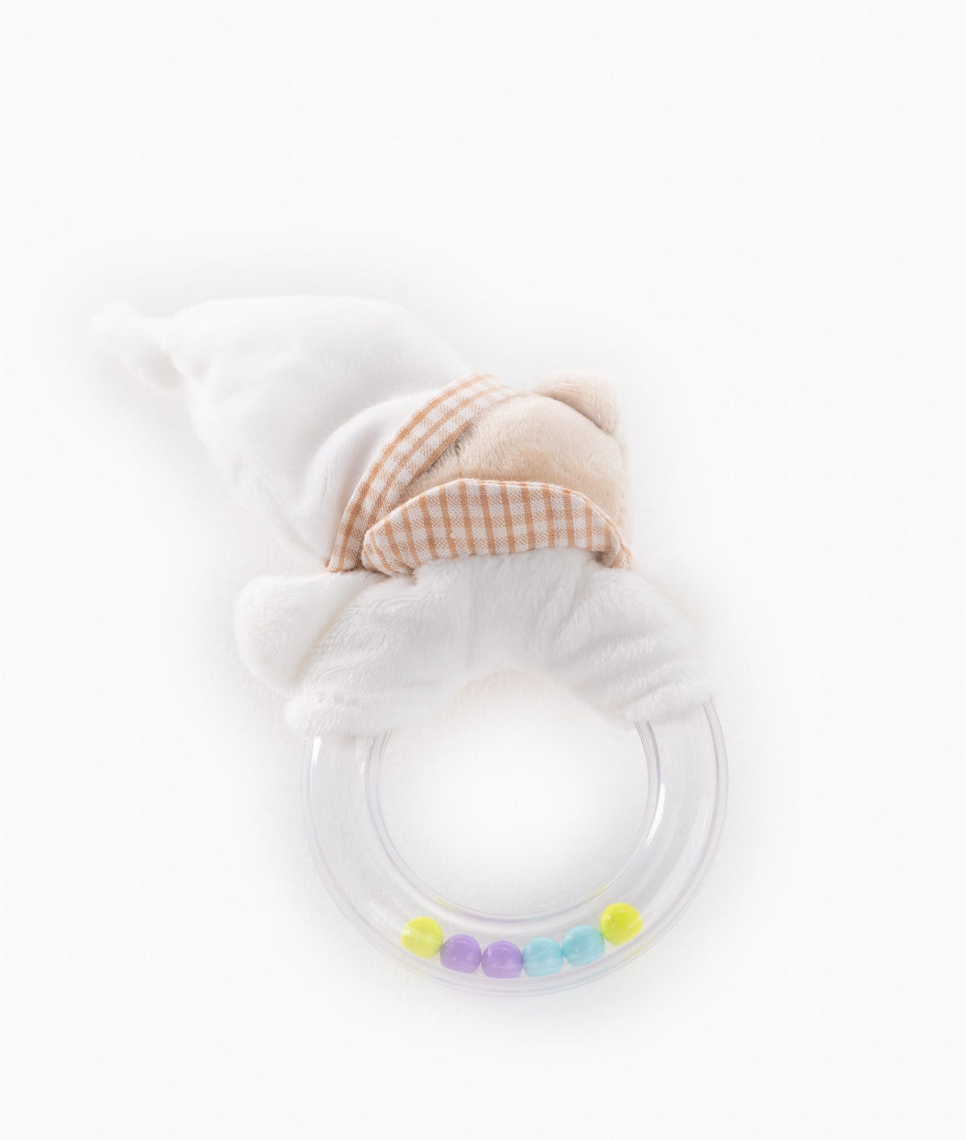 Baby Bear Rattle - Beige