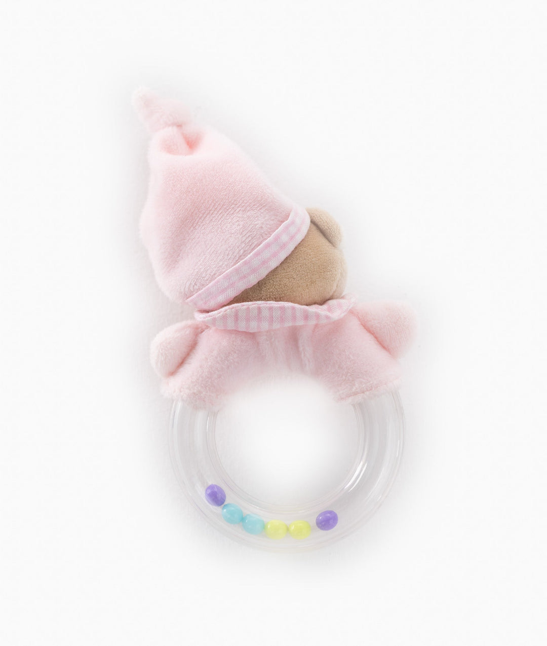 Baby Bear Rattle - Pink