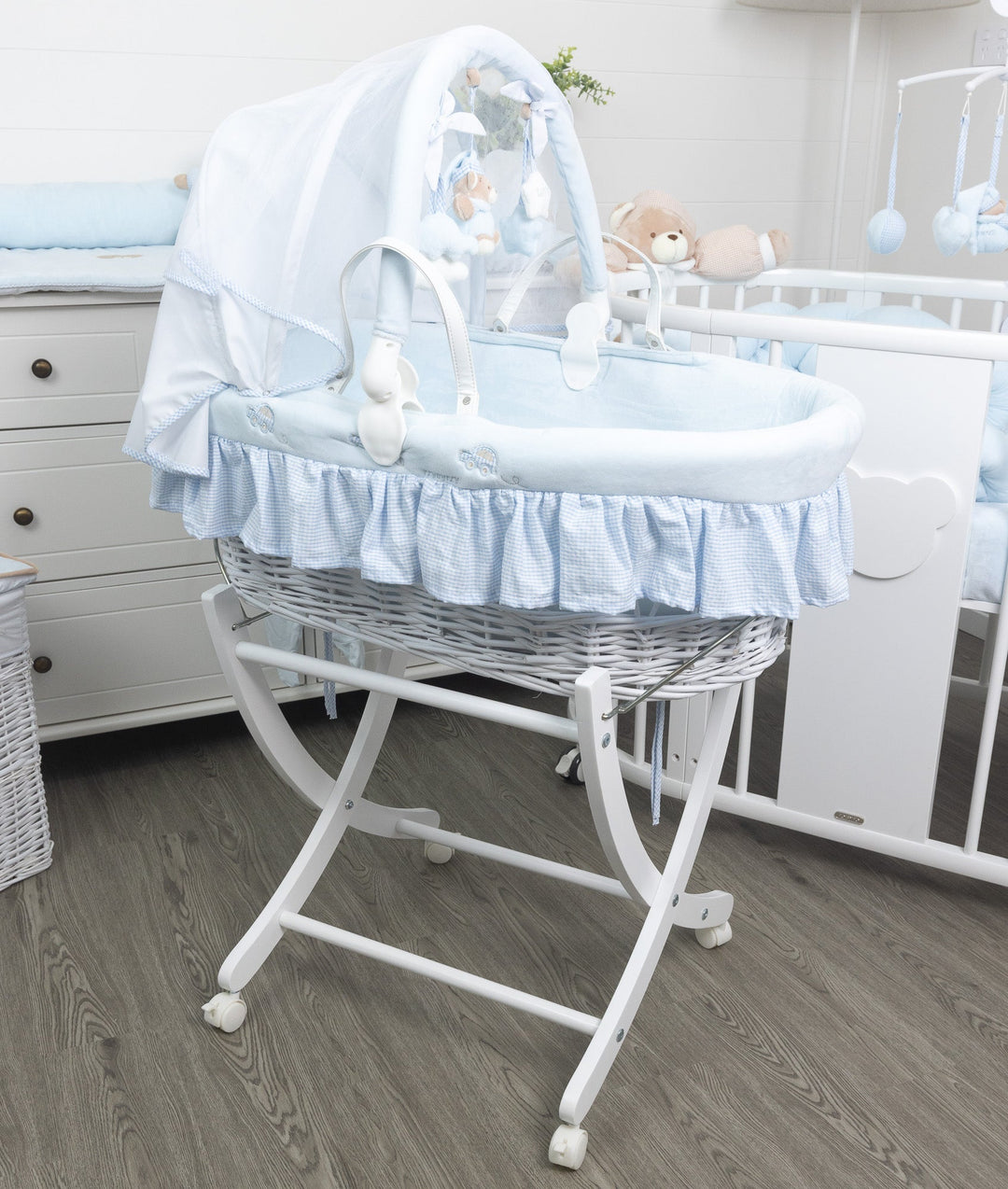 Newborn Bassinet Bundle - Blue