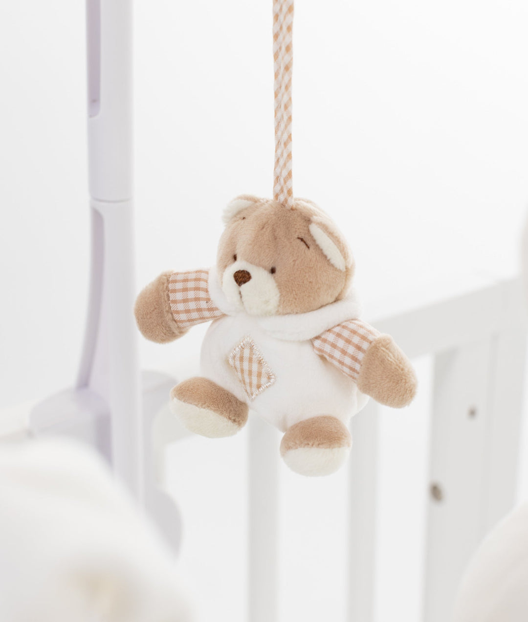 Bear Musical Mobile - Beige