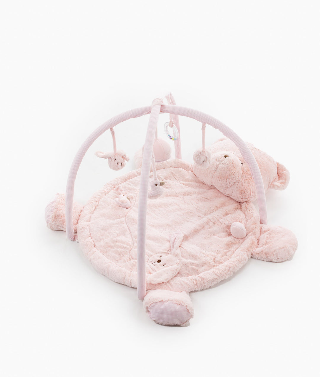 Bear Playmat & Gym - Pink