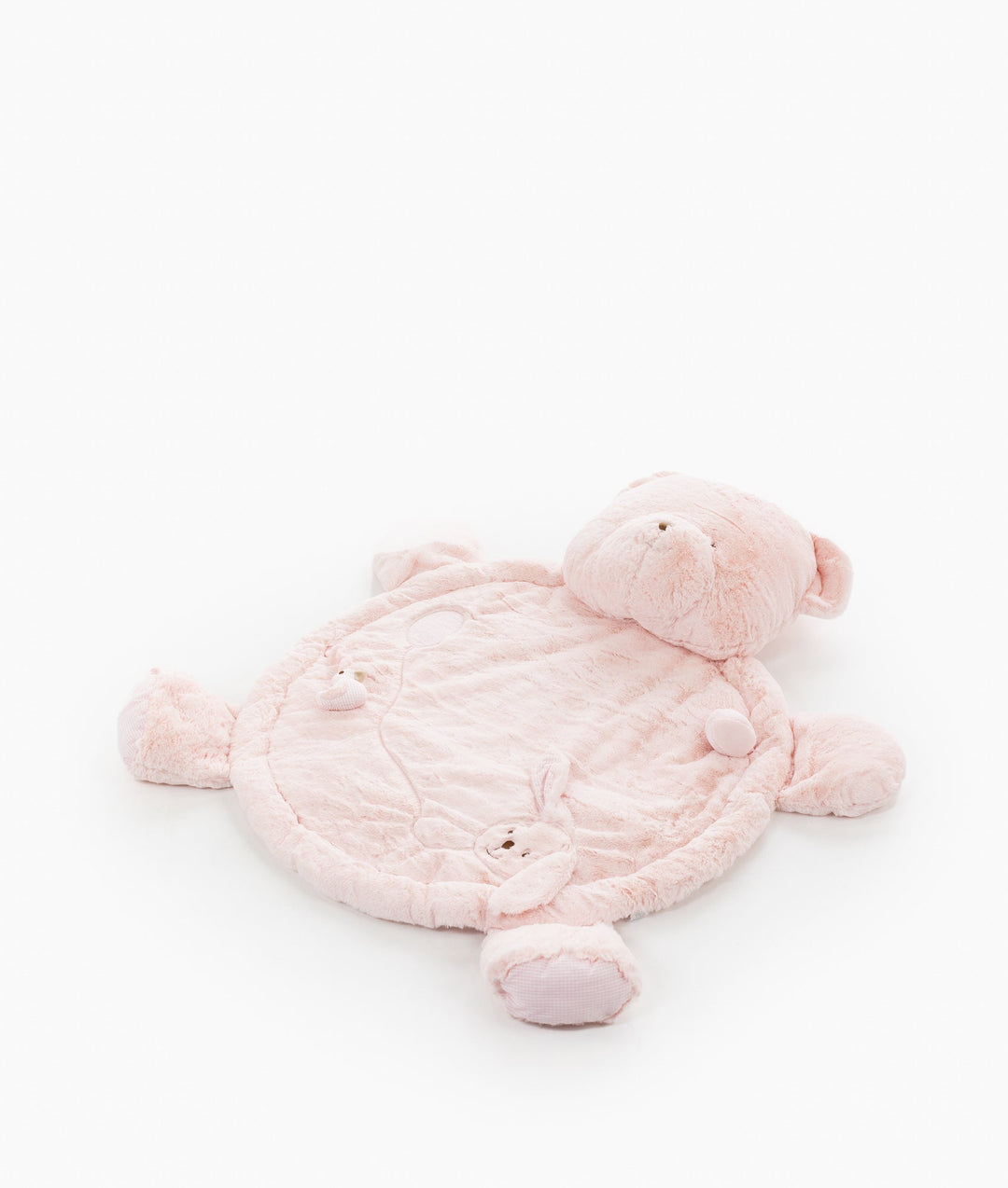 Bear Playmat & Gym - Pink