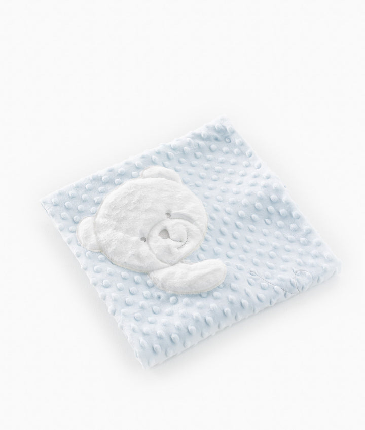 Bubble Bear Blanket - Blue