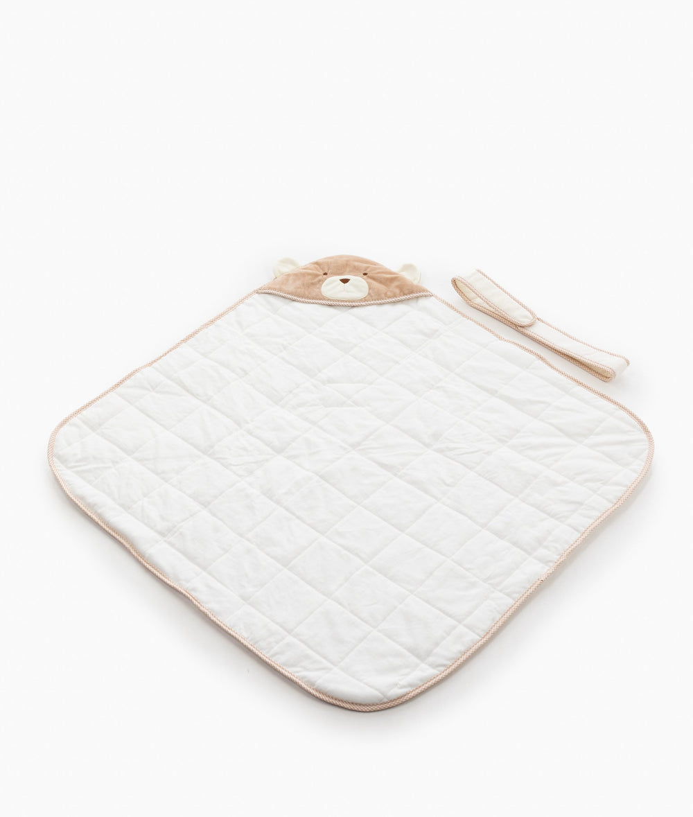 Classic Bear Swaddle - Beige