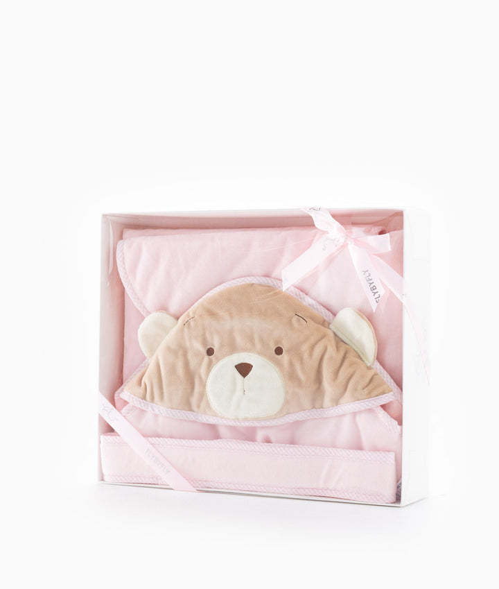 Classic Bear Swaddle - Pink