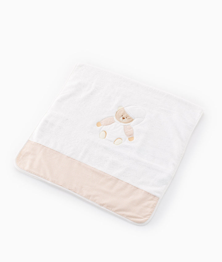 Classic Bear Towel - Beige