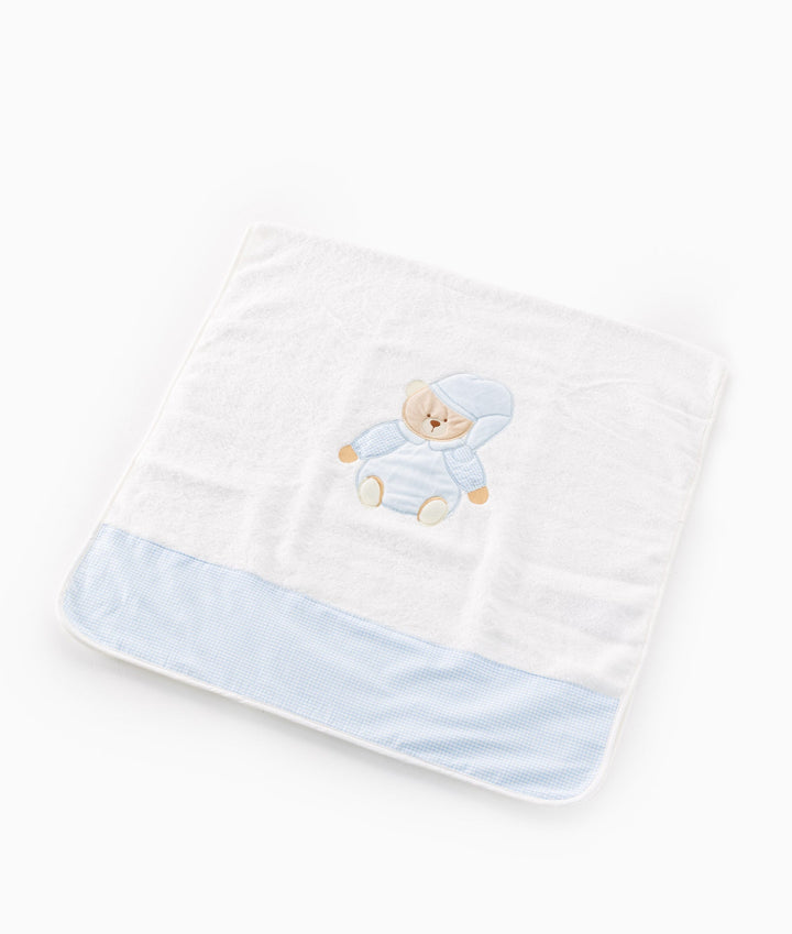 Classic Bear Towel - Blue