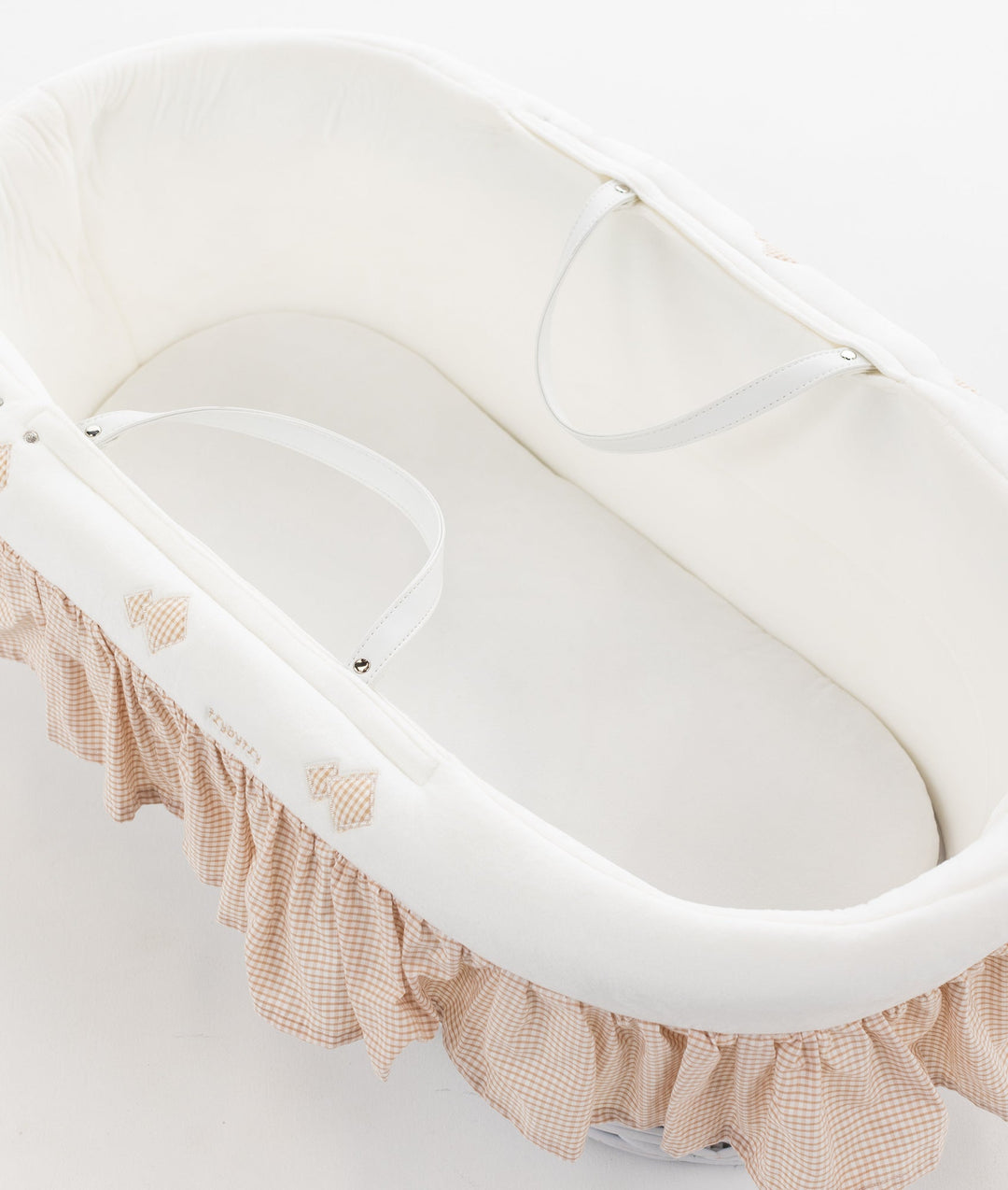 Moses Basket & Stand Set - Beige