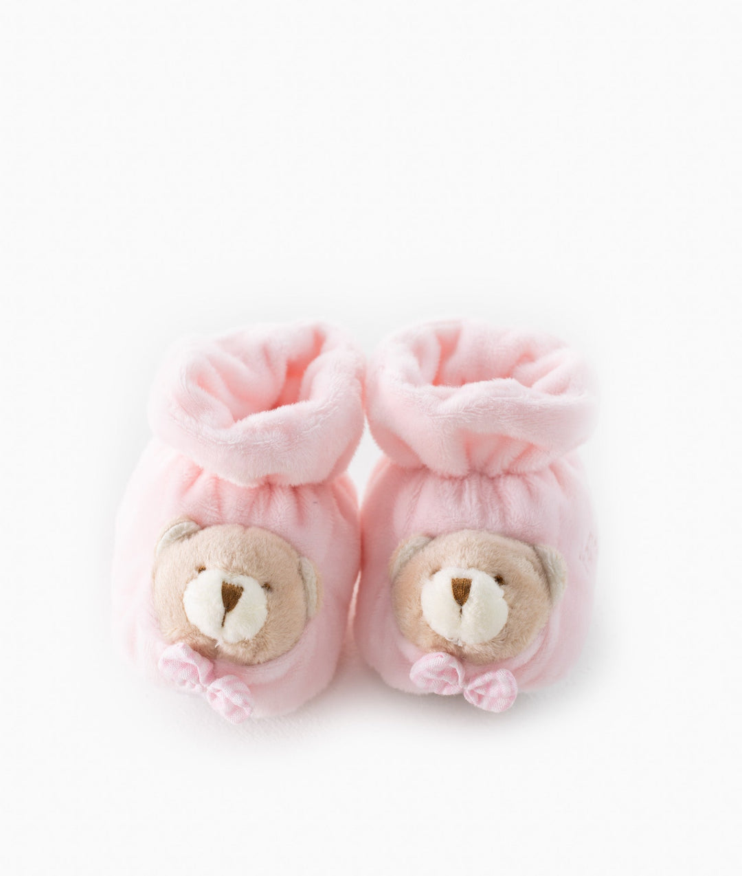 Newborn Bear Shoes - Pink