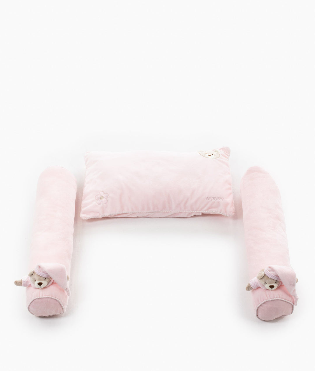 Pillow & Bolster Set - Pink