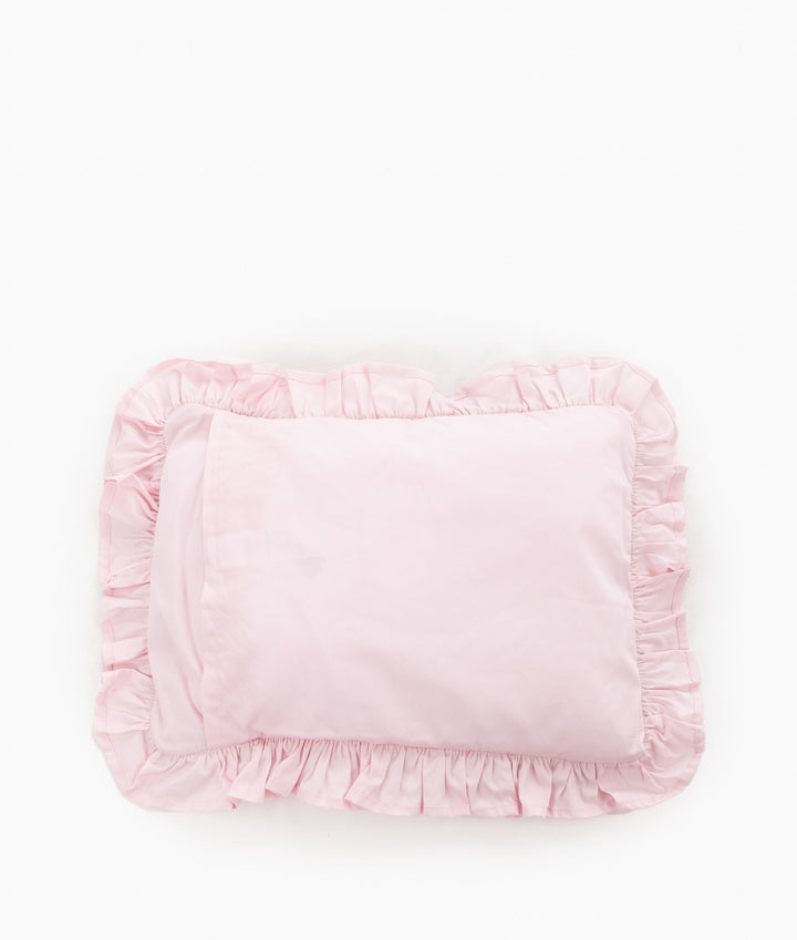 Ruffle Pillow - Pink