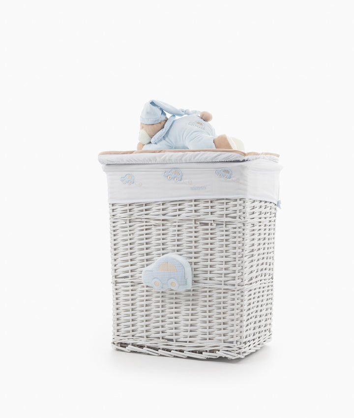 Square Laundry Basket Set - Blue