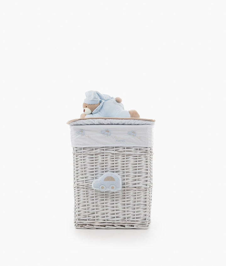 Square Laundry Basket Set - Blue