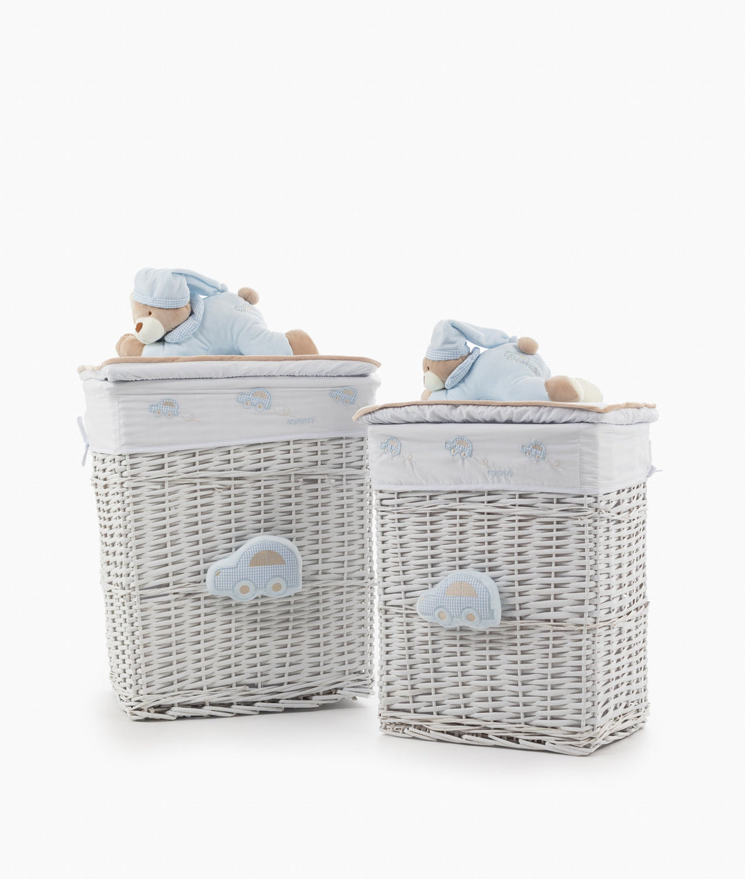 Square Laundry Basket Set - Blue