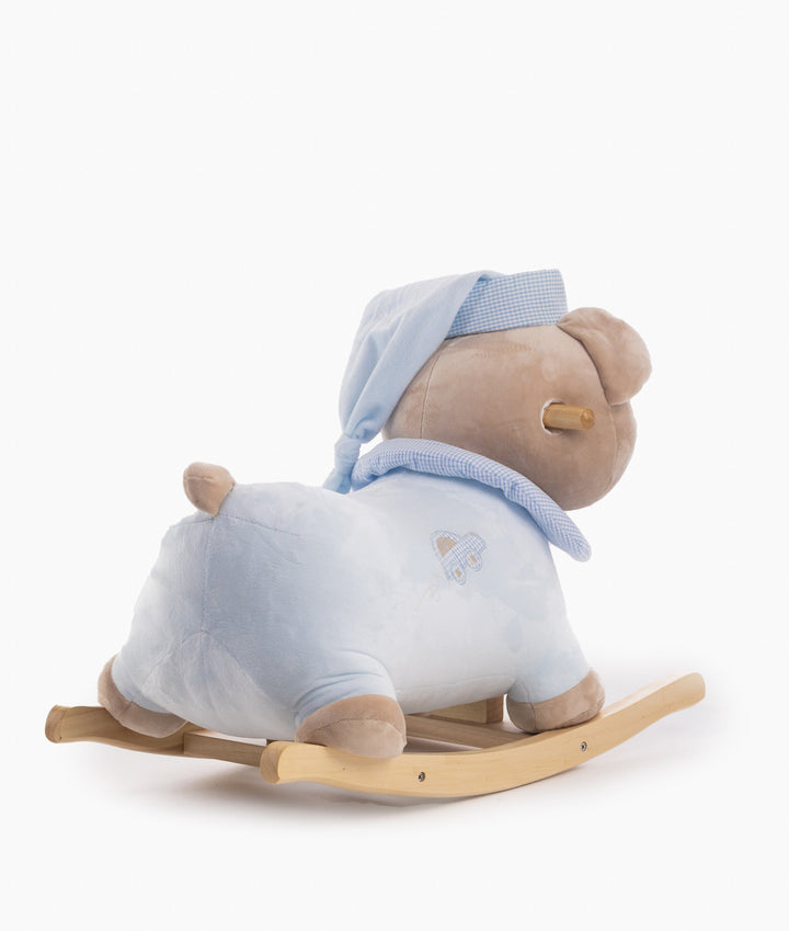 Teddy Bear Rocker - Blue